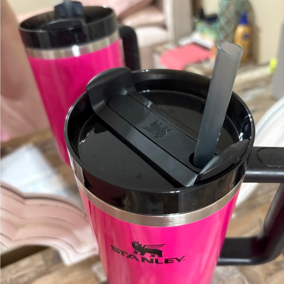 Stanley Vibrant Pink Mug with Black Handle - Picture 2 of 4